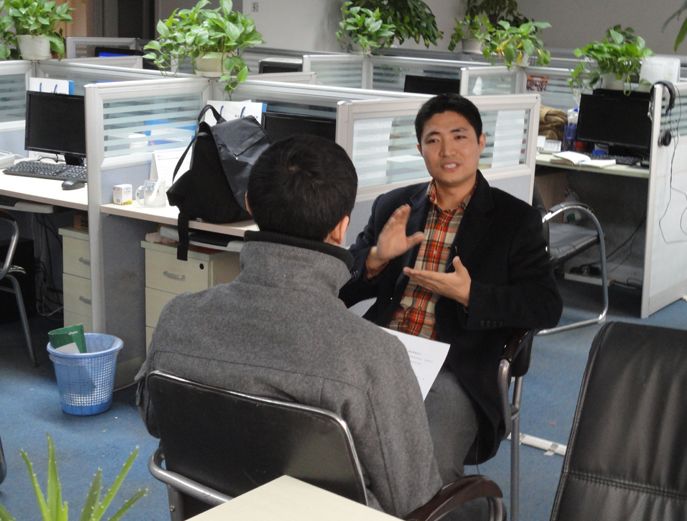CCTV-NEWS新闻频道记者采访锐仕方达运营总监 图片3