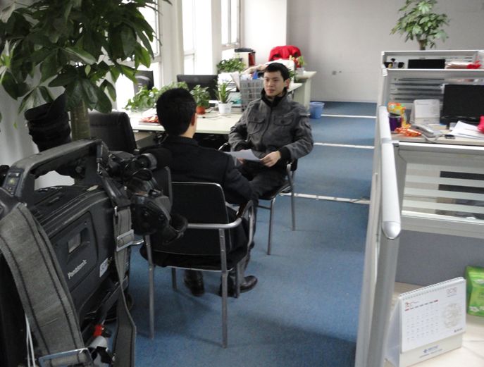 CCTV-NEWS新闻频道记者采访锐仕方达运营总监 图片4